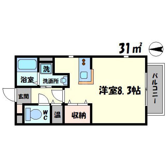 パナプレイス姫島の間取り