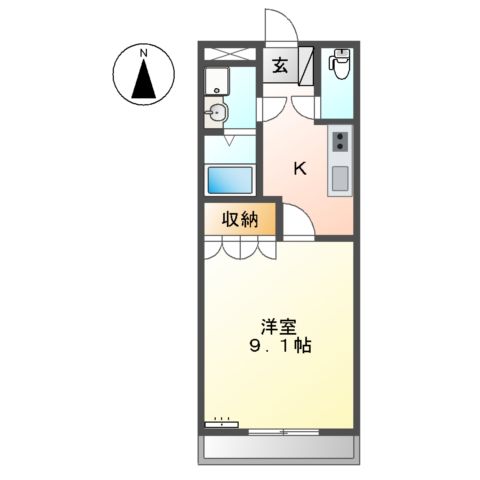 プルミエールの間取り