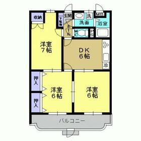 ユーミー豊栄の間取り