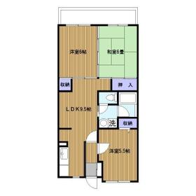 サニーハウス松風の間取り