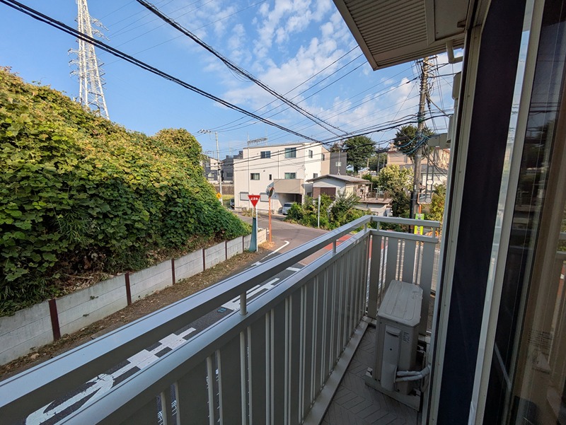 12/27 バルコニー