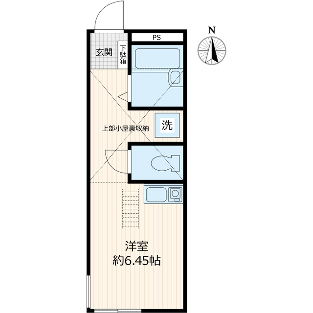 ジョリフルール東台の間取り