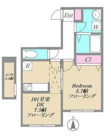オレンジコーポⅠの間取り