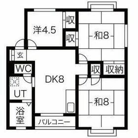 西脇サンハイツの間取り