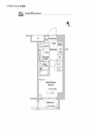 プラウドフラット大森Ⅲの間取り