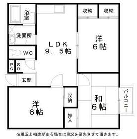 エイチ・ツーオー岸和田の間取り