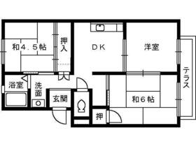ハナハウスⅠ棟の間取り