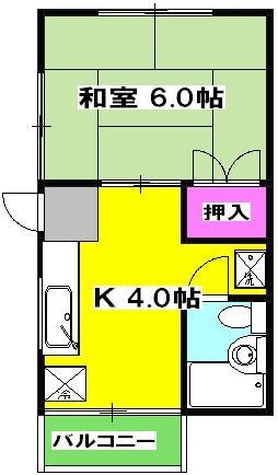 ストークハイツ桶川の間取り