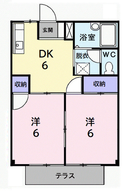 シティハイツ中丸の間取り