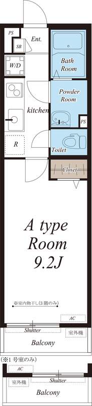 リブリ・アーバンライフの間取り