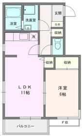 エクセルたちばな台の間取り