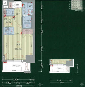 プレサンスＳＡＫＡＥ白川公園の間取り