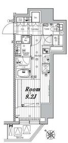 メイクスデザイン芝公園の間取り