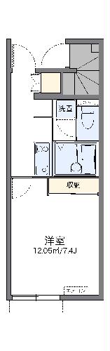 レオネクストRYUⅡの間取り