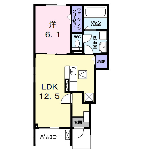 セシルⅡの間取り