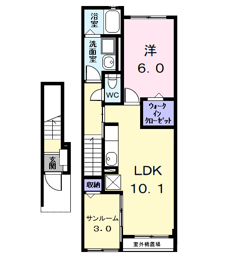 セリーナの間取り