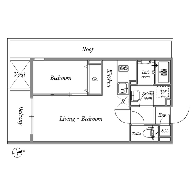 PASEO神楽坂の間取り