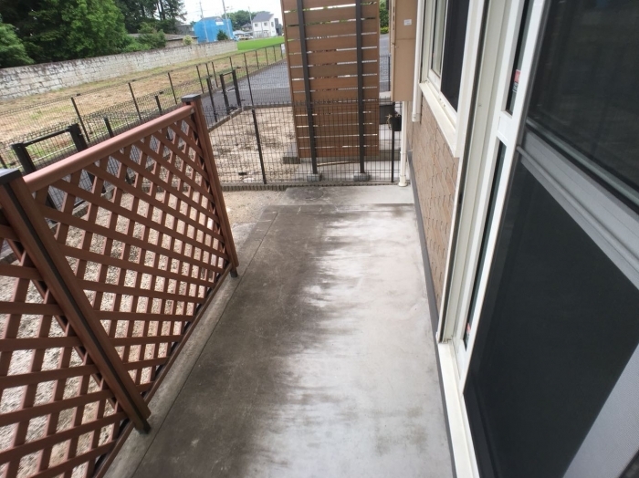 11/21 バルコニー