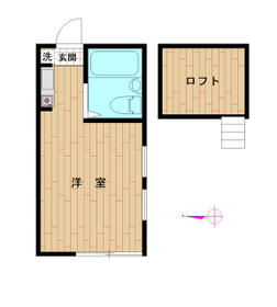 スターシェモア代田橋の間取り