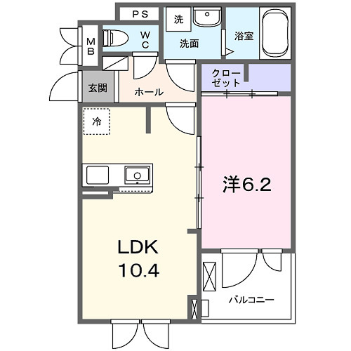 ブルックⅢの間取り
