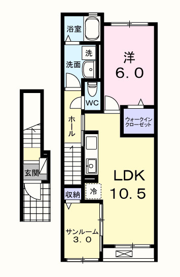 ベルデの間取り