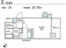 グランエターナ名古屋鶴舞の間取り
