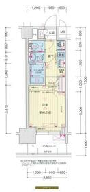 プレサンス ジェネ 上前津の間取り