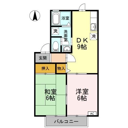 サニーコート治平の間取り