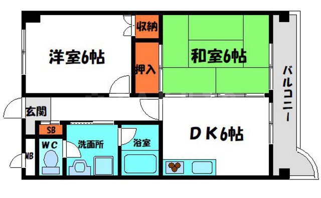 アペックスハイム守口の間取り