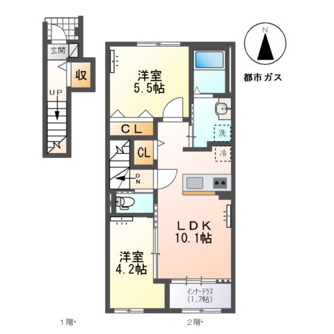M’sルミナスの間取り