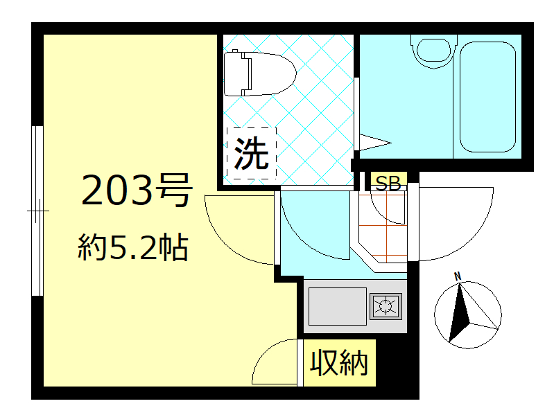 プリムローズ大森の間取り