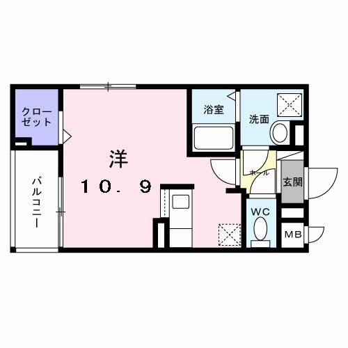 サンライズガーデン宝塚の間取り