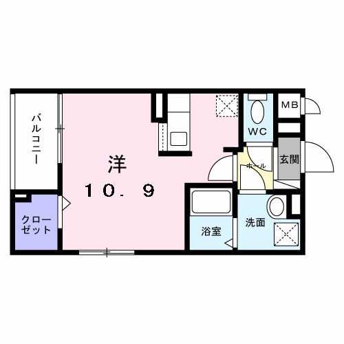 サンライズガーデン宝塚の間取り