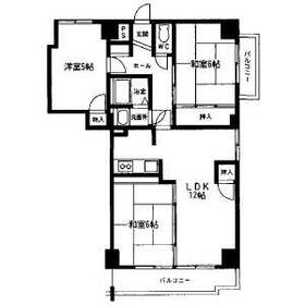 サンシティ千代田B棟の間取り