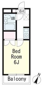マロンハイツⅡの間取り