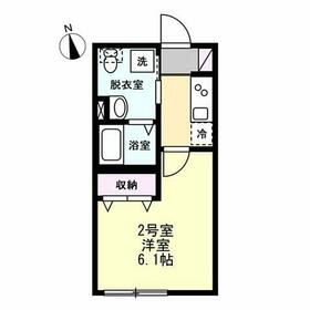 ベイルーム横須賀鷹取の間取り