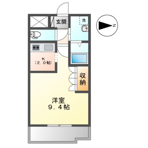 グリルス Ⅰの間取り