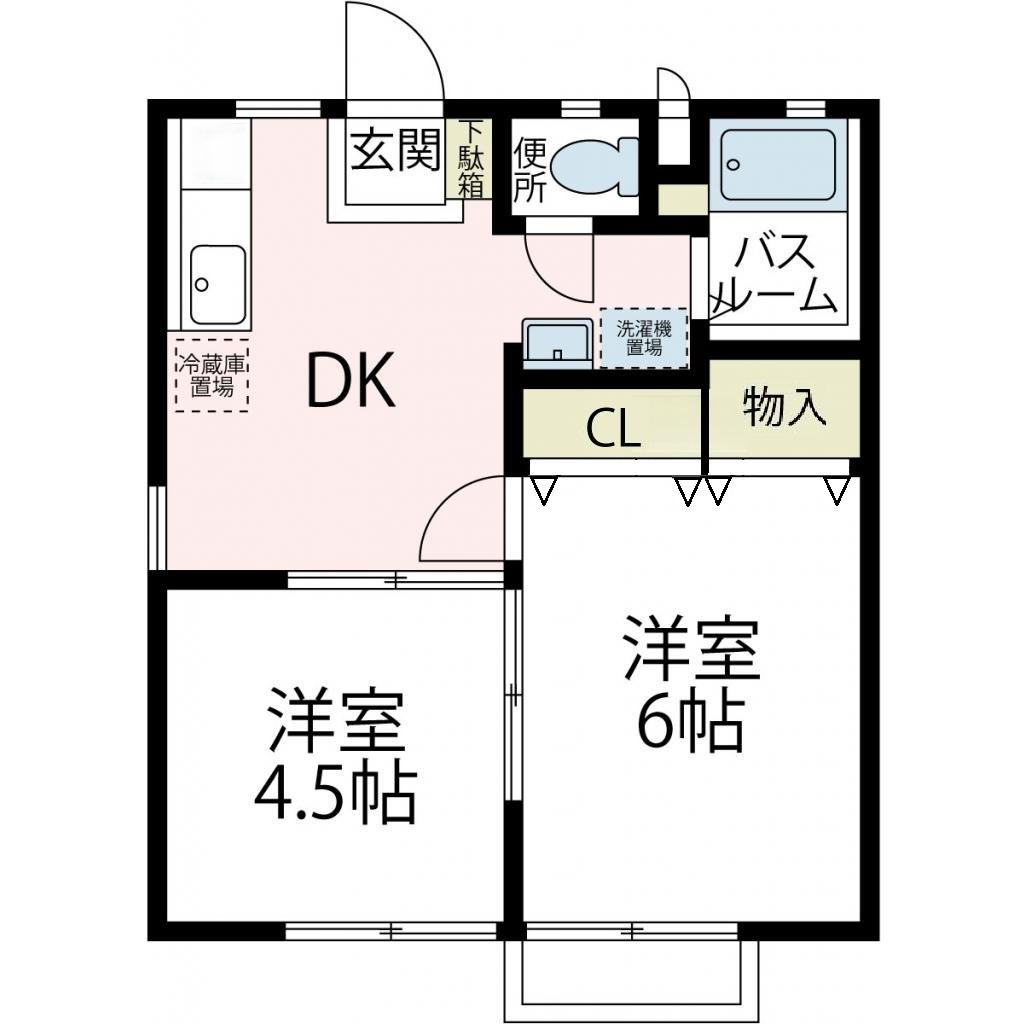 ハイムYOU&Iの間取り