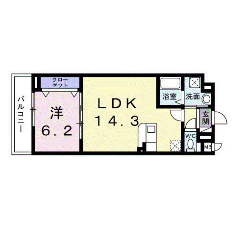 Pretty Forestの間取り