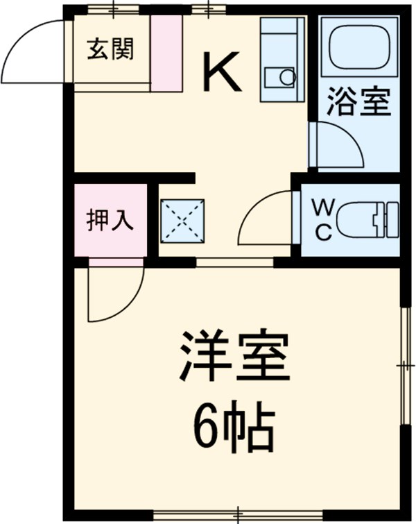 ハイツあだんの間取り