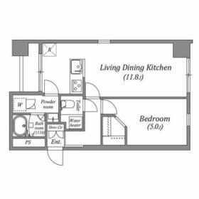 オーパスホームズ八丁堀の間取り