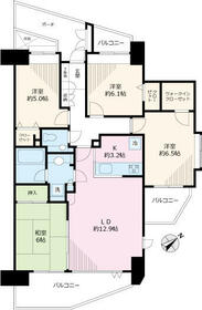 日神パレステージ武里の間取り