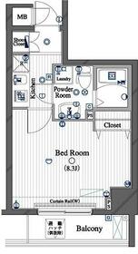 ル・リオン東京イーストコアの間取り