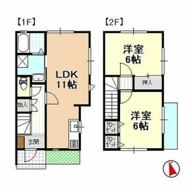 テラス・モデラート Aの間取り
