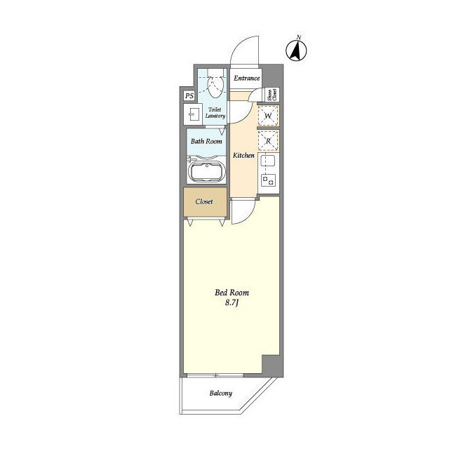 アルファコート青砥4の間取り