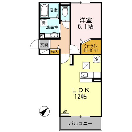 プリマベルの間取り