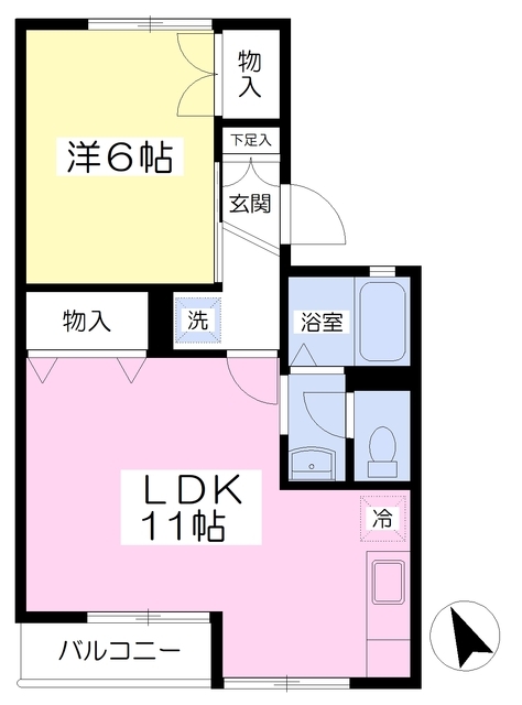 ル・エピナールの間取り