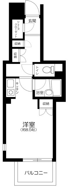 ルジェンテ白金台の間取り