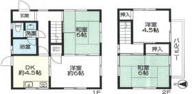 椎の木ハウスの間取り