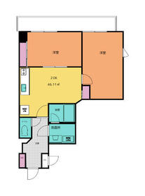 アロー芝山マンションの間取り